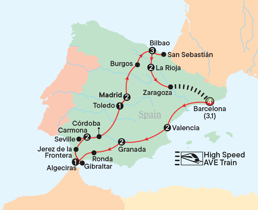 Map - Spain in Depth 2027